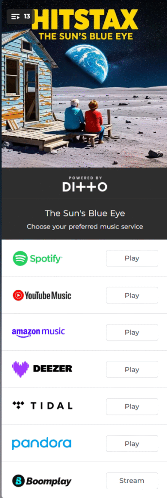 Histax's debut album The Sun's Blue Eye on all major streaming services